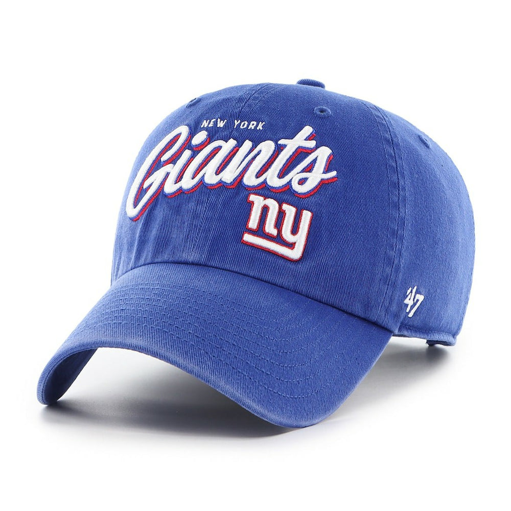 New York Giants '47 Women's Ariana Clean Up Adjustable Hat - Royal - 47 brand