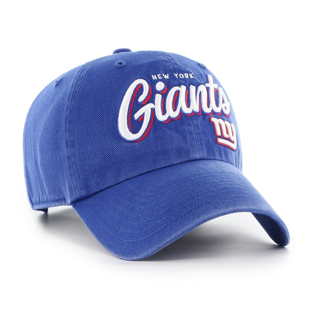 New York Giants '47 Women's Ariana Clean Up Adjustable Hat - Royal - 47 brand