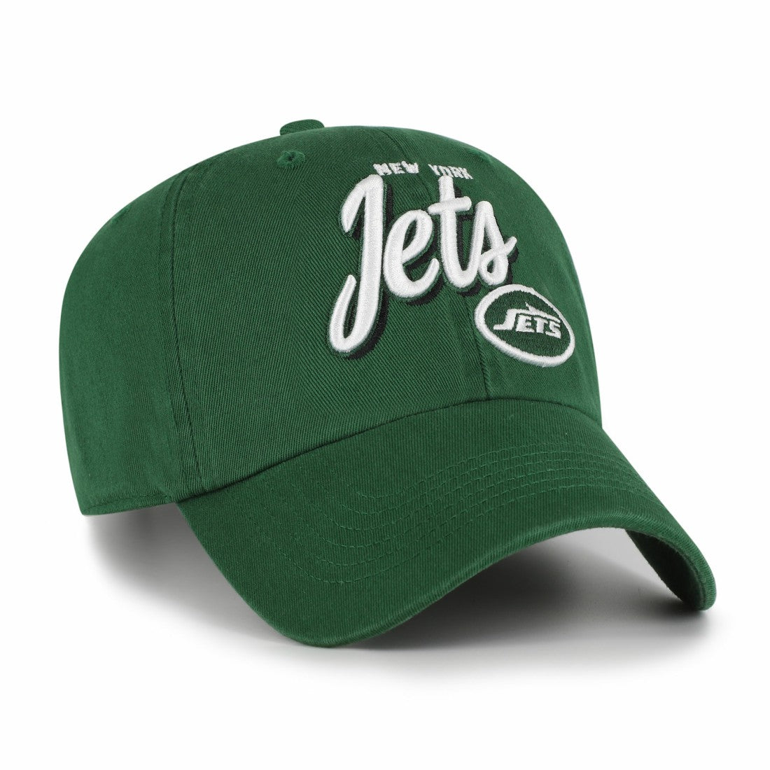 New York Jets '47 Women's Ariana Clean Up Adjustable Hat - Green - 47 brand