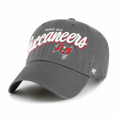 Tampa Bay Buccaneers '47 Women's Ariana Clean Up Adjustable Hat - Graphite - 47 brand