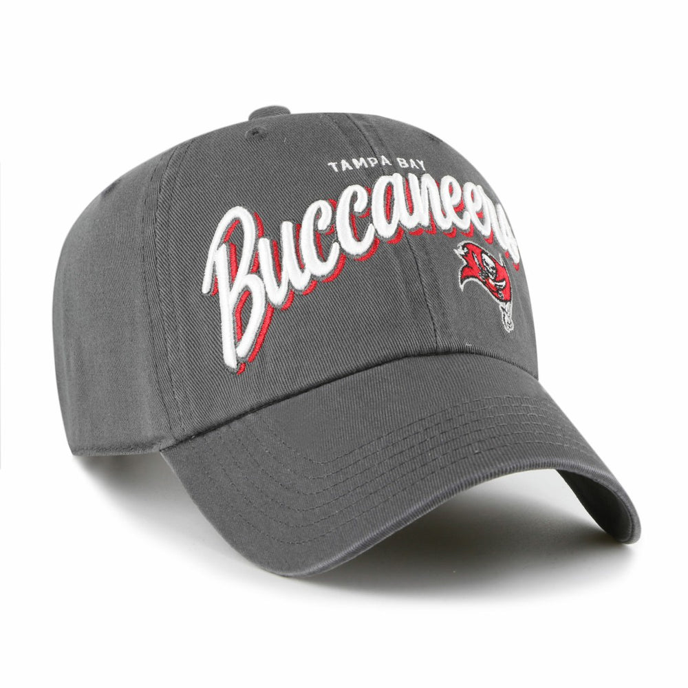 Tampa Bay Buccaneers '47 Women's Ariana Clean Up Adjustable Hat - Graphite - 47 brand