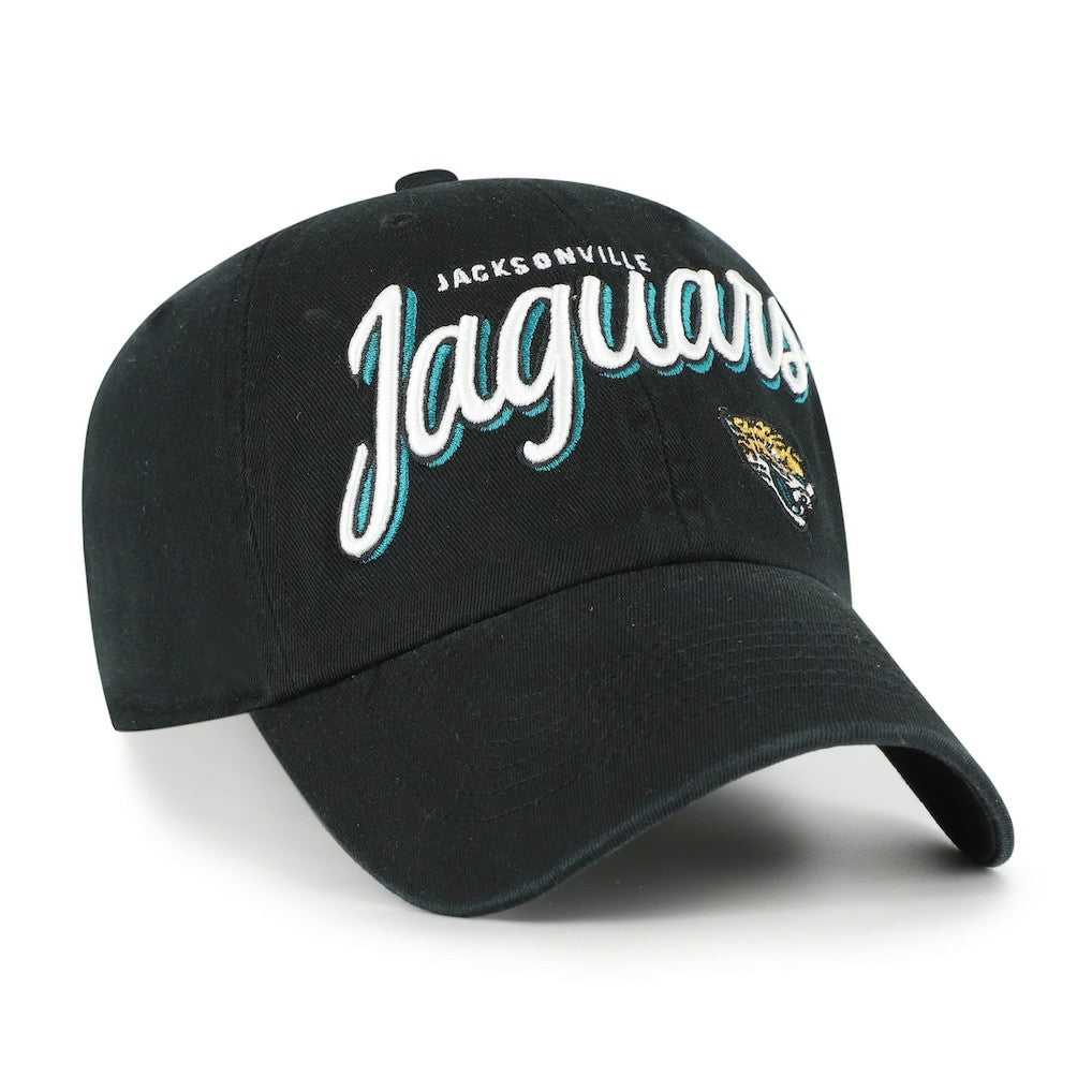 Jacksonville Jaguars '47 Women's Ariana Clean Up Adjustable Hat - Black - 47 brand