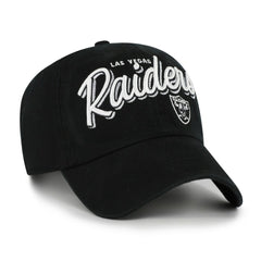 Las Vegas Raiders '47 Women's Ariana Clean Up Adjustable Hat - Black - 47 brand