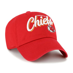 Kansas City Chiefs '47 Women's Ariana Clean Up Adjustable Hat - Red - 47 brand