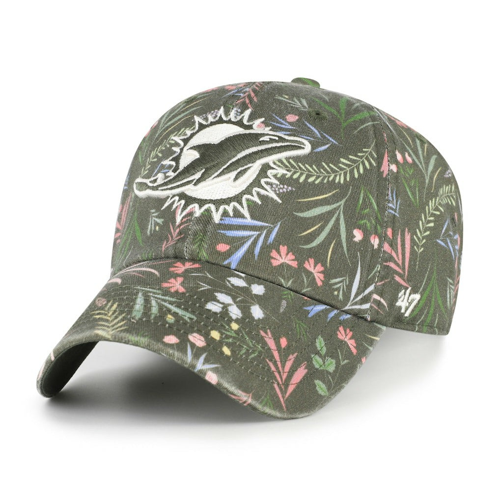 Miami Dolphins '47 Women's Verbena Clean Up Adjustable Hat - Green - 47 brand