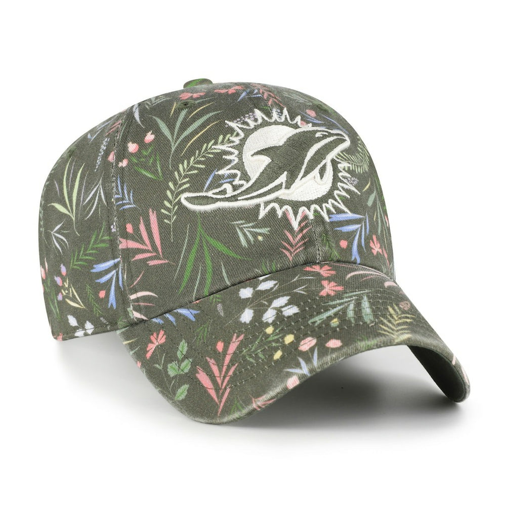 Miami Dolphins '47 Women's Verbena Clean Up Adjustable Hat - Green - 47 brand