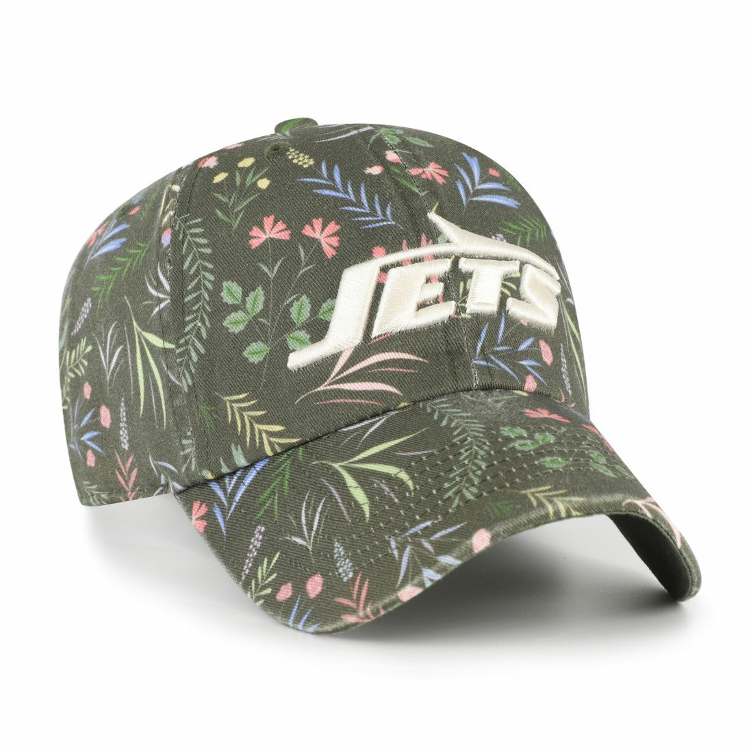 New York Jets '47 Women's Verbena Clean Up Adjustable Hat - Green - 47 brand