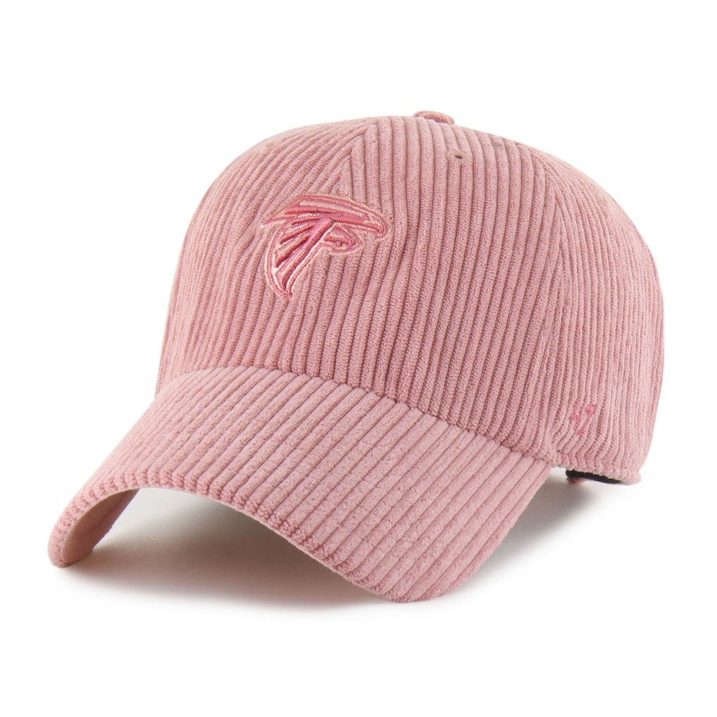 Atlanta Falcons '47 Women's Mellow Corduroy Clean Up Adjustable Hat - Pink - 47 brand