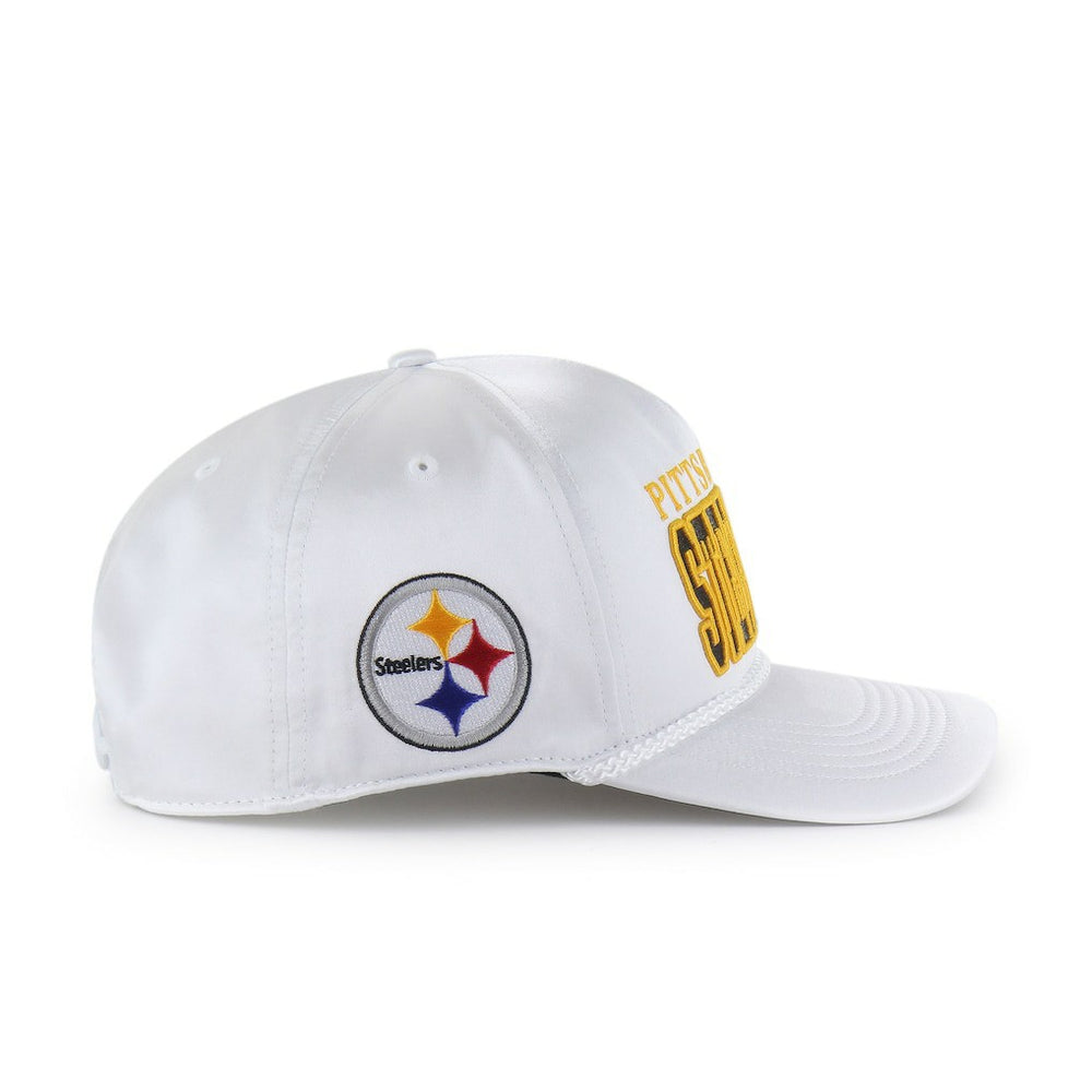 Pittsburgh Steelers '47 Women's Outspoken Hitch Adjustable Hat - White - 47 brand