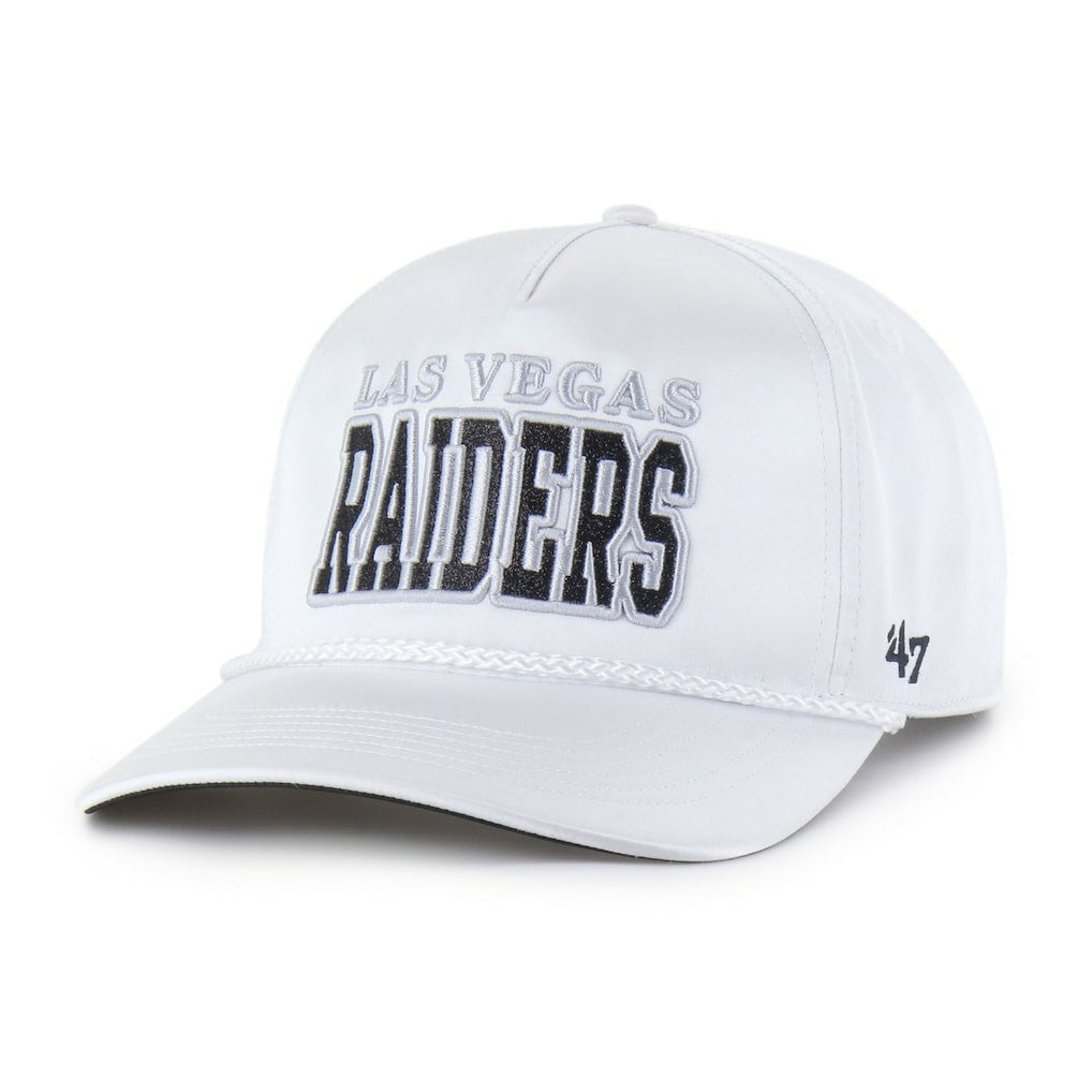 Las Vegas Raiders '47 Women's Outspoken Hitch Adjustable Hat - White - 47 brand