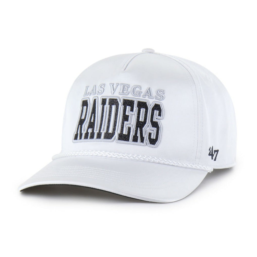 Las Vegas Raiders '47 Women's Outspoken Hitch Adjustable Hat - White - 47 brand