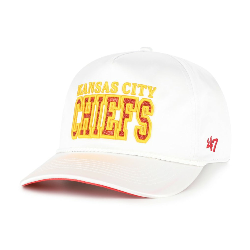 Kansas City Chiefs '47 Women's Outspoken Hitch Adjustable Hat - White - 47 brand
