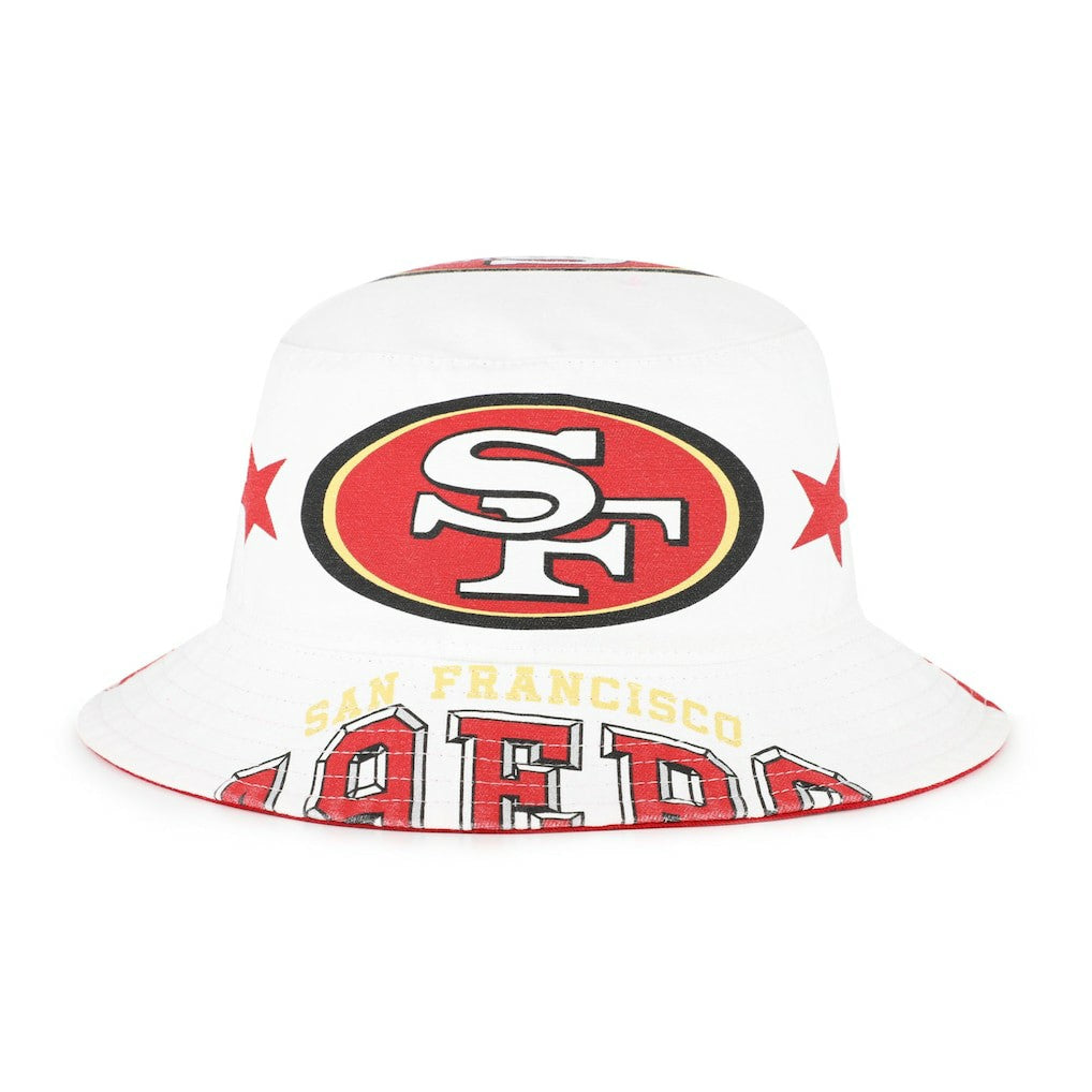 San Francisco 49ers '47 Women's Energize Bucket Hat - White - 47 brand