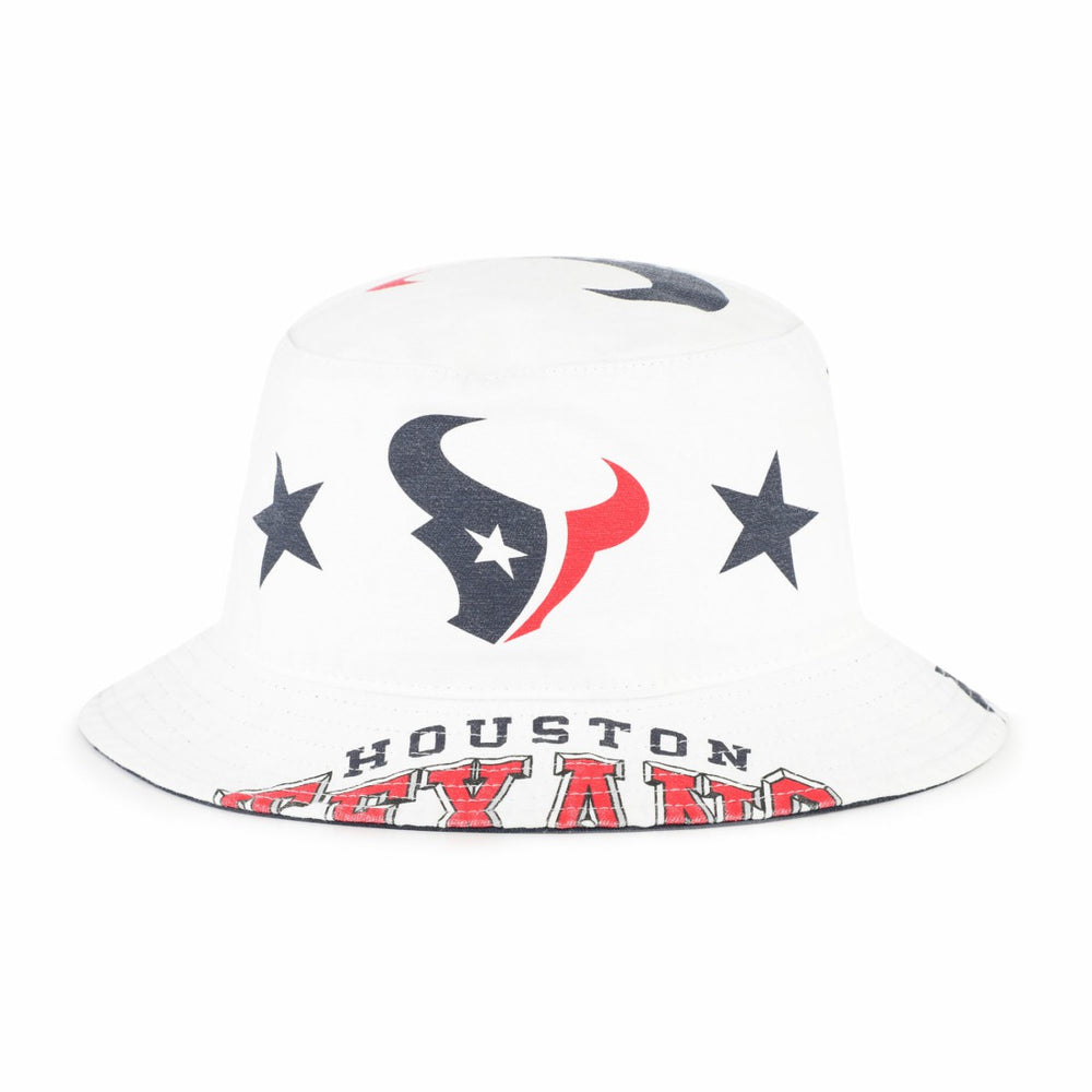 Houston Texans '47 Women's Energize Bucket Hat - White - 47 brand