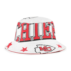 Kansas City Chiefs '47 Women's Energize Bucket Hat - White - 47 brand