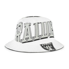 Las Vegas Raiders '47 Women's Energize Bucket Hat - White - 47 brand
