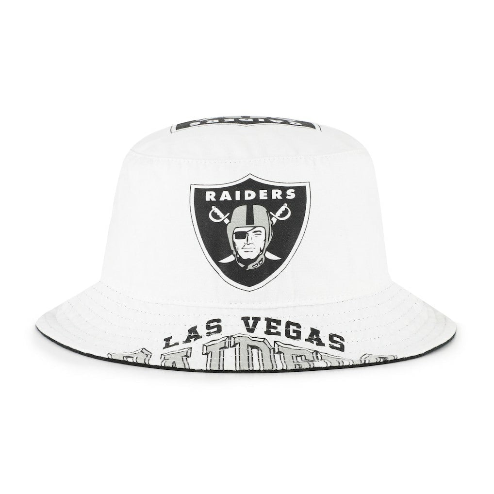 Las Vegas Raiders '47 Women's Energize Bucket Hat - White - 47 brand