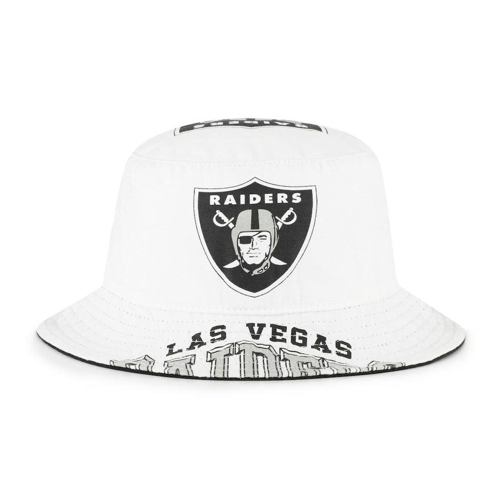 Las Vegas Raiders '47 Women's Energize Bucket Hat - White - 47 brand