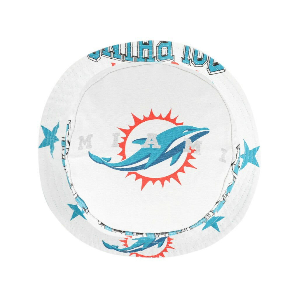 Miami Dolphins '47 Women's Energize Bucket Hat - White - 47 brand