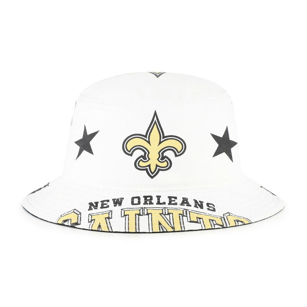 New Orleans Saints '47 Women's Energize Bucket Hat - White - 47 brand