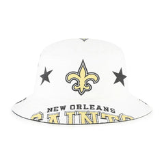 New Orleans Saints '47 Women's Energize Bucket Hat - White - 47 brand
