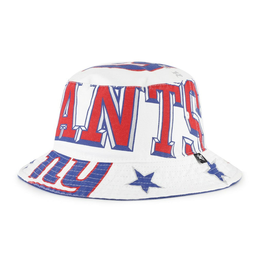 New York Giants '47 Women's Energize Bucket Hat - White - 47 brand