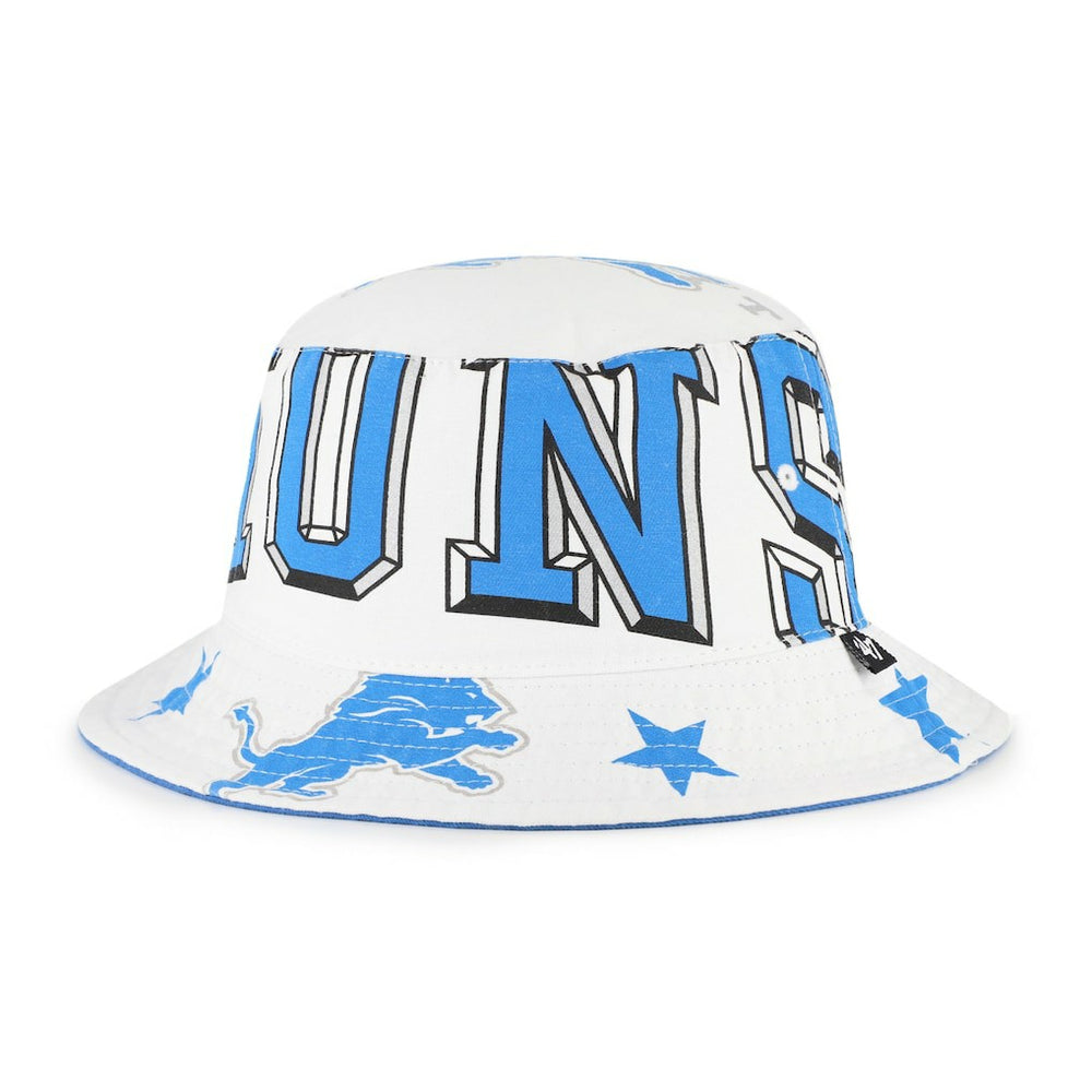 Detroit Lions '47 Women's Energize Bucket Hat - White - 47 brand