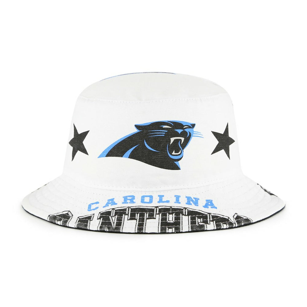 Carolina Panthers '47 Women's Energize Bucket Hat - White - 47 brand