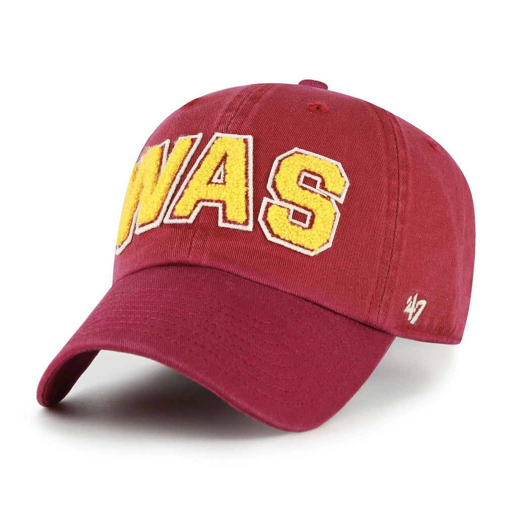 Washington Commanders '47 Women's Zoey Clean Up Adjustable Hat - Burgundy - 47 brand