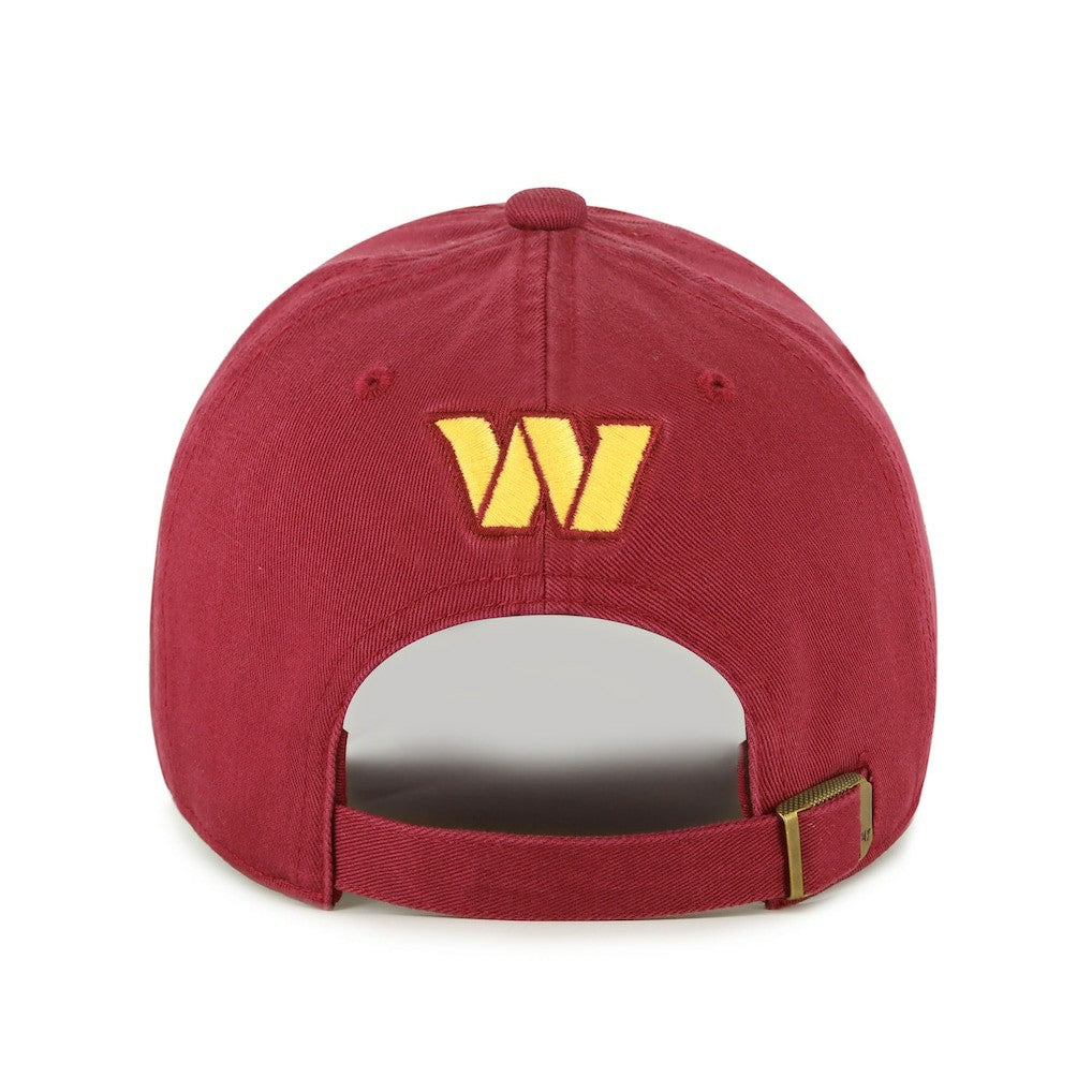 Washington Commanders '47 Women's Zoey Clean Up Adjustable Hat - Burgundy - 47 brand