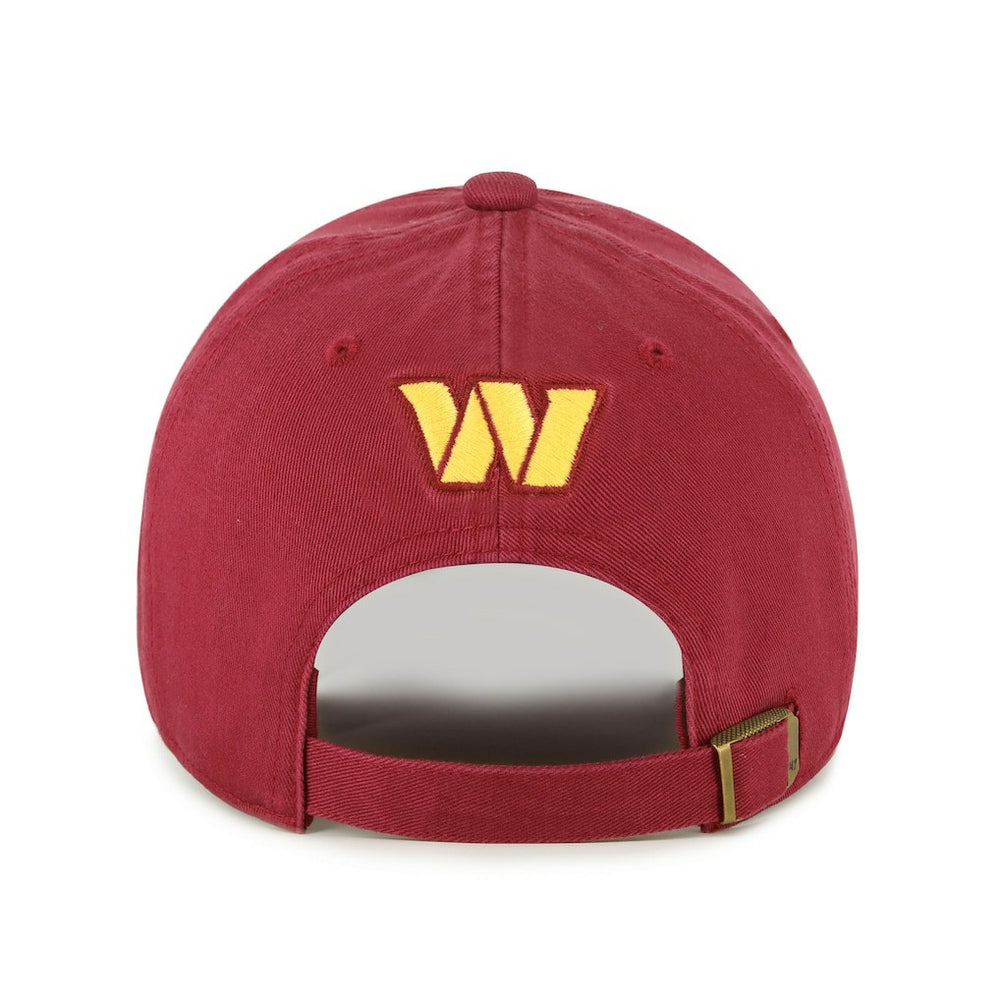 Washington Commanders '47 Women's Zoey Clean Up Adjustable Hat - Burgundy - 47 brand