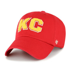 Kansas City Chiefs '47 Women's Zoey Clean Up Adjustable Hat - Red - 47 brand