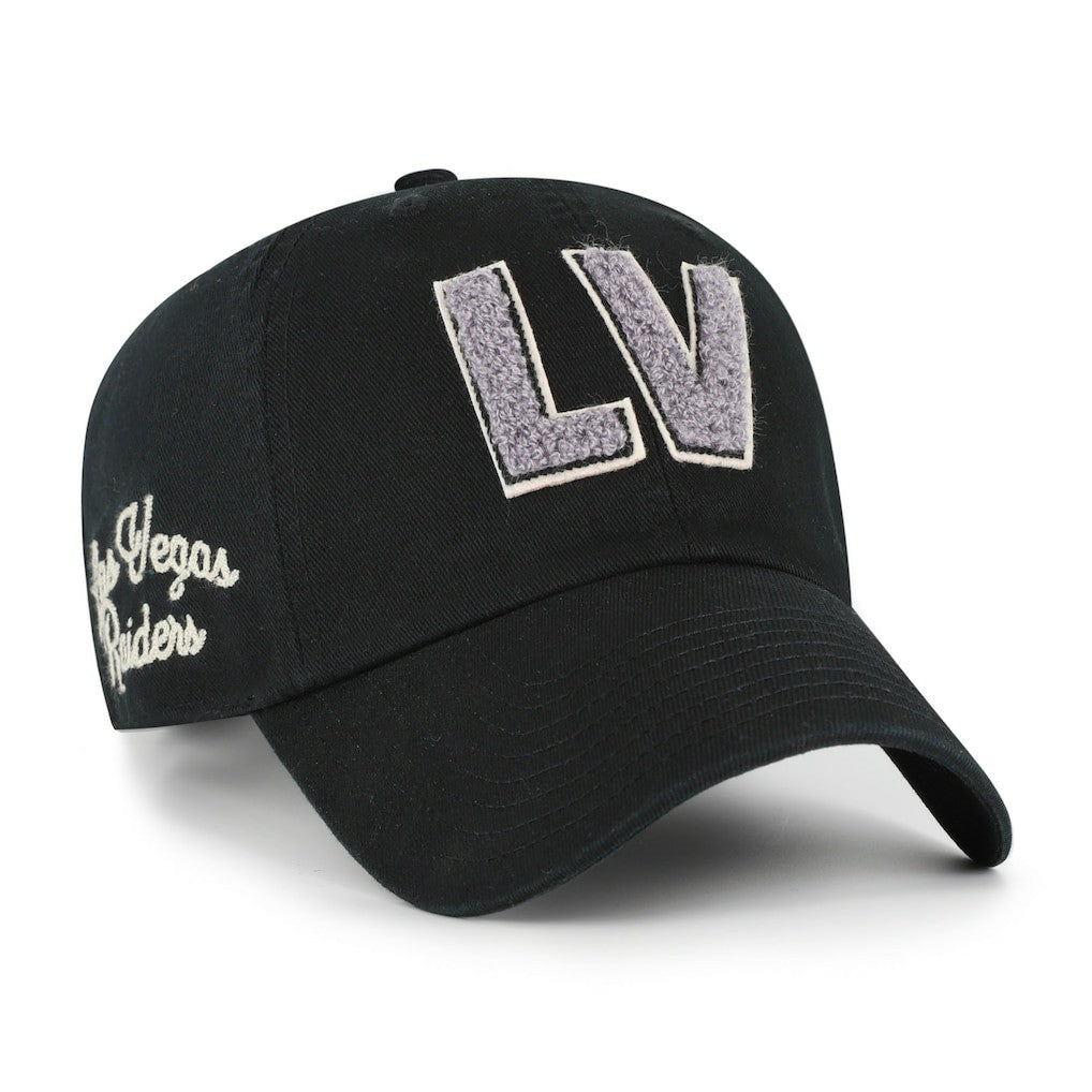Las Vegas Raiders '47 Women's Zoey Clean Up Adjustable Hat - Black - 47 brand