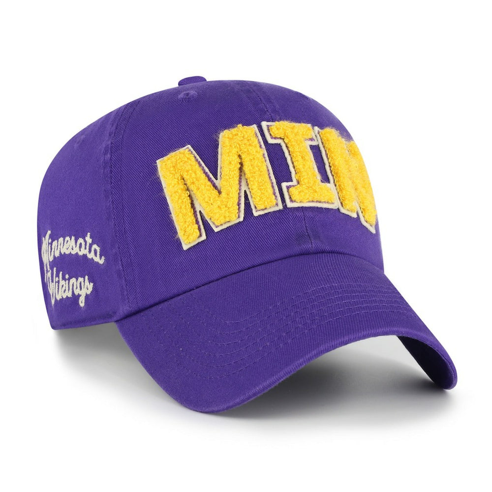 Minnesota Vikings '47 Women's Zoey Clean Up Adjustable Hat - Purple - 47 brand