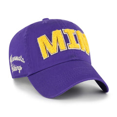 Minnesota Vikings '47 Women's Zoey Clean Up Adjustable Hat - Purple - 47 brand