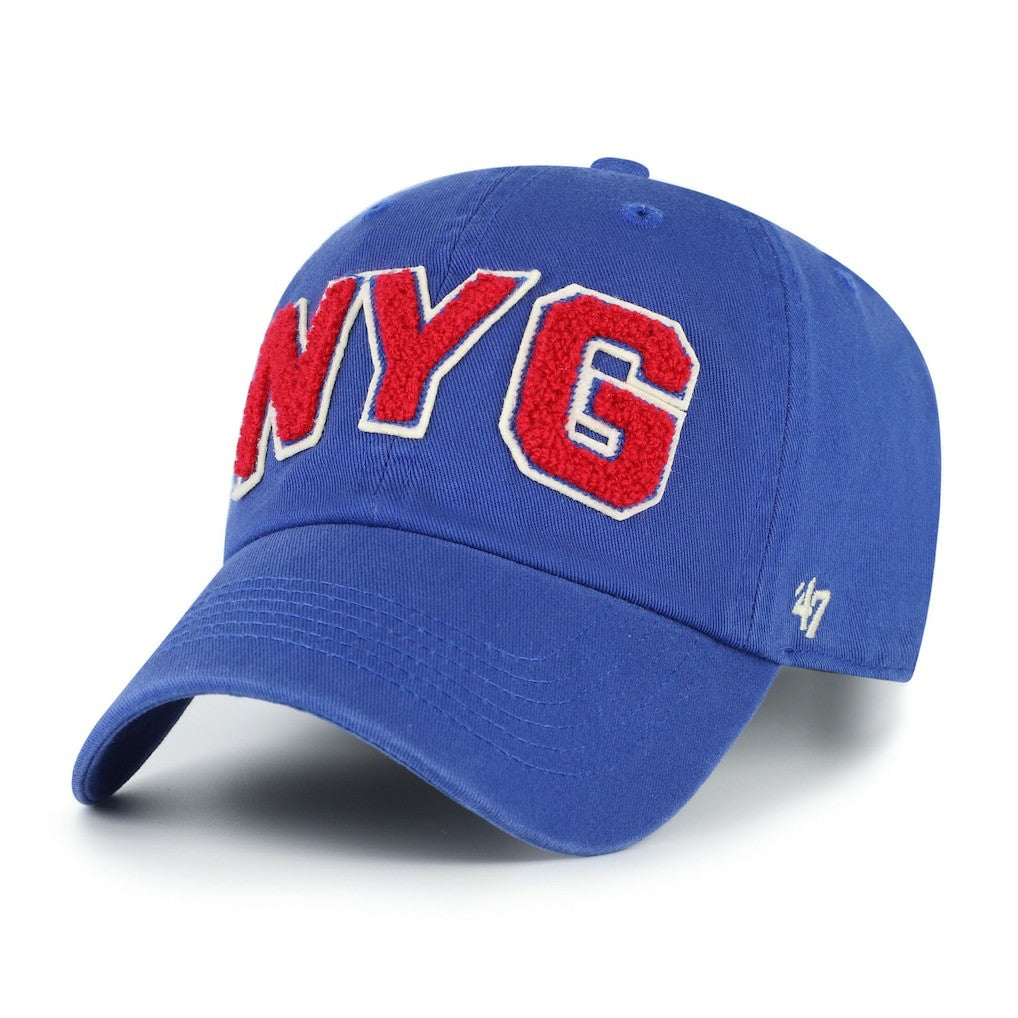 New York Giants '47 Women's Zoey Clean Up Adjustable Hat - Royal - 47 brand