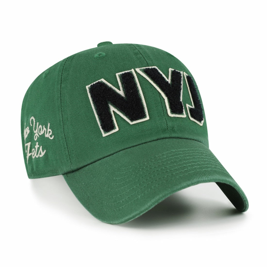New York Jets '47 Women's Zoey Clean Up Adjustable Hat - Green - 47 brand