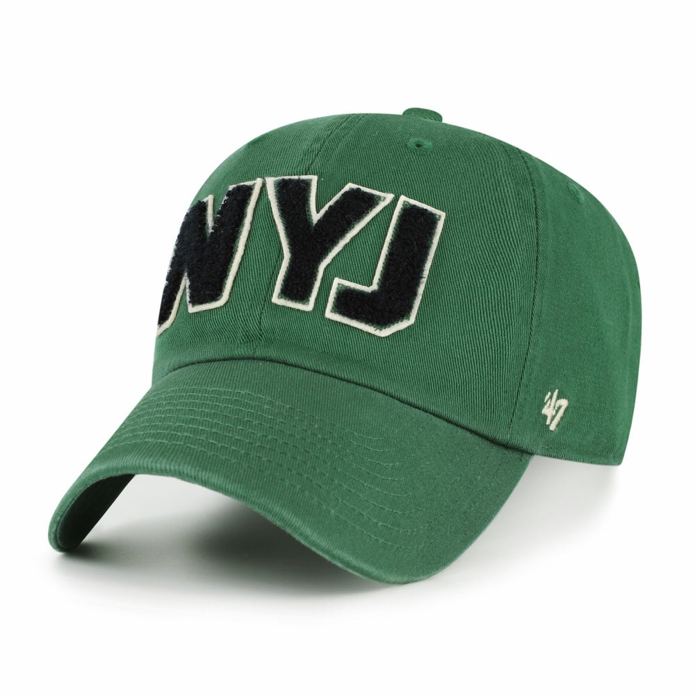 New York Jets '47 Women's Zoey Clean Up Adjustable Hat - Green - 47 brand