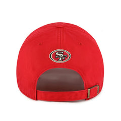 San Francisco 49ers '47 Women's Zoey Clean Up Adjustable Hat - Scarlet - 47 brand