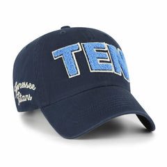Tennessee Titans '47 Women's Zoey Clean Up Adjustable Hat - Navy - 47 brand
