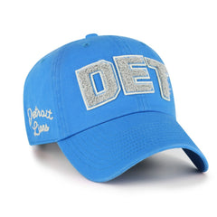 Detroit Lions '47 Women's Zoey Clean Up Adjustable Hat - Blue - 47 brand