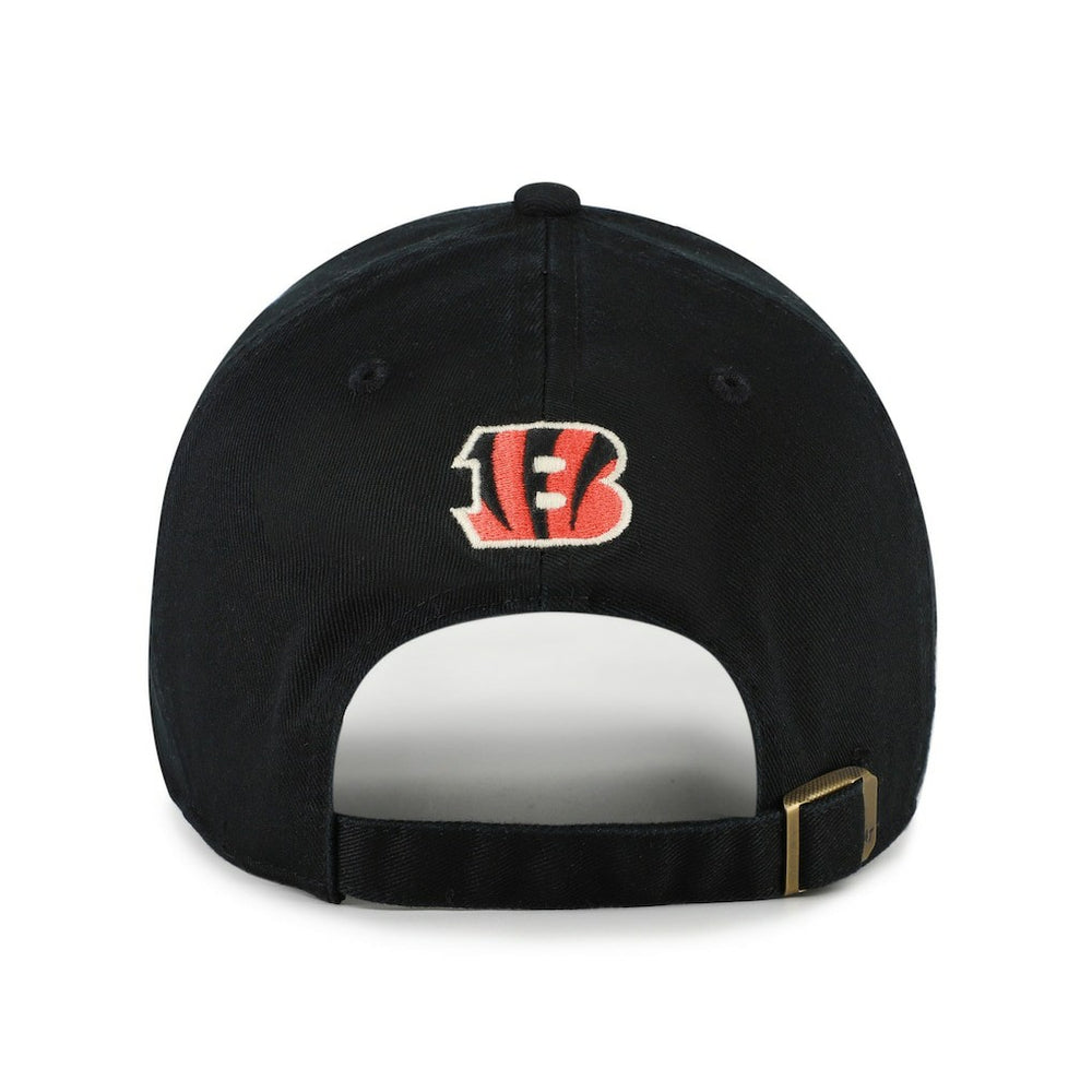 Cincinnati Bengals '47 Women's Zoey Clean Up Adjustable Hat - Black - 47 brand