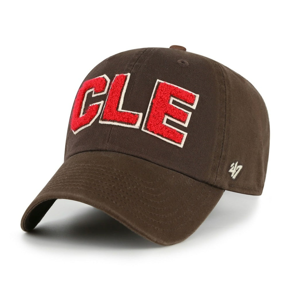 Cleveland Browns '47 Women's Zoey Clean Up Adjustable Hat - Brown - 47 brand