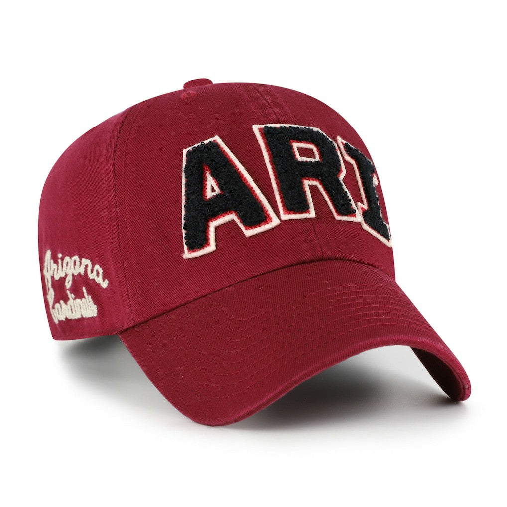 Arizona Cardinals '47 Women's Zoey Clean Up Adjustable Hat - Cardinal - 47 brand