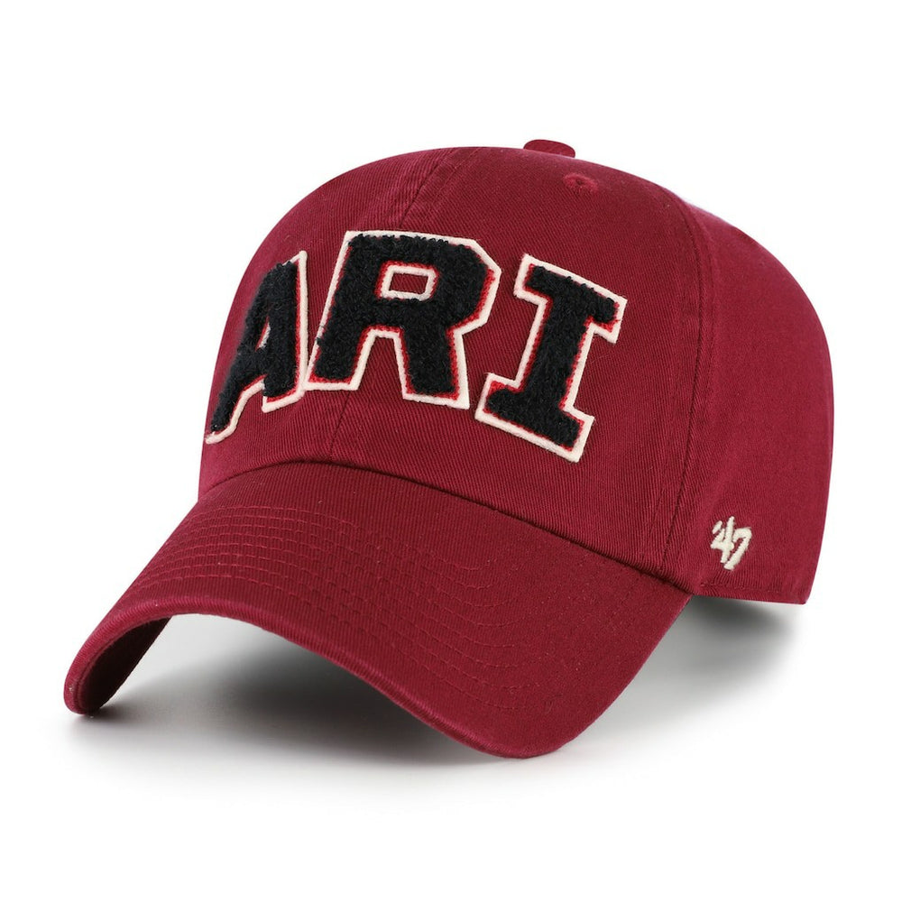 Arizona Cardinals '47 Women's Zoey Clean Up Adjustable Hat - Cardinal - 47 brand