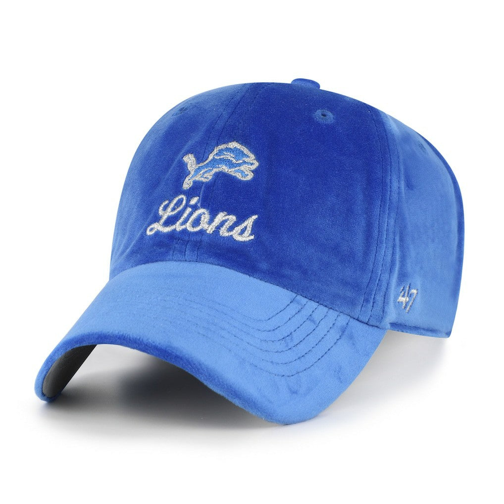 Detroit Lions '47 Women's Spirited Clean Up Adjustable Hat - Blue - 47 brand