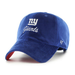 New York Giants '47 Women's Spirited Clean Up Adjustable Hat - Blue - 47 brand