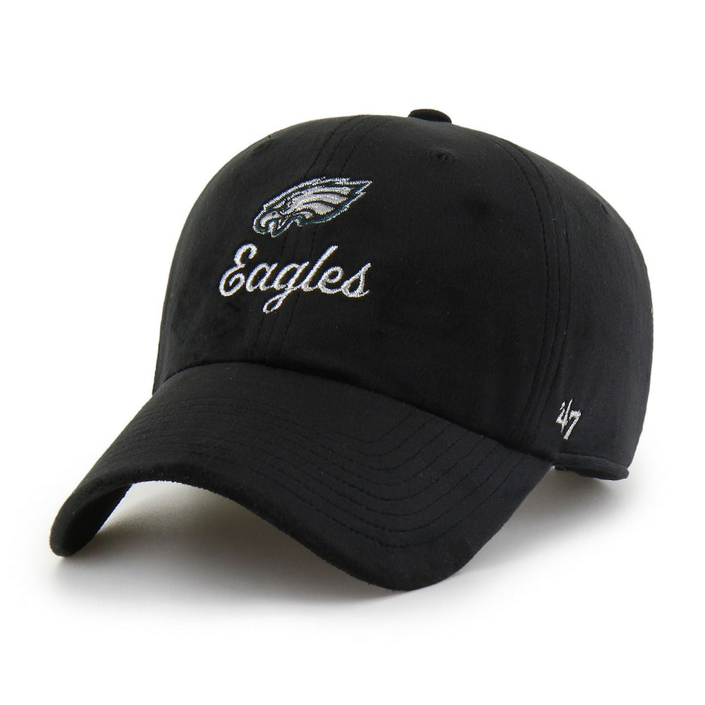 Philadelphia Eagles '47 Women's Spirited Clean Up Adjustable Hat - Black - 47 brand