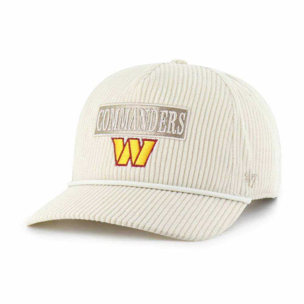 Washington Commanders '47 Women's Mellow Corduroy Hitch Adjustable Hat - Natural - 47 brand