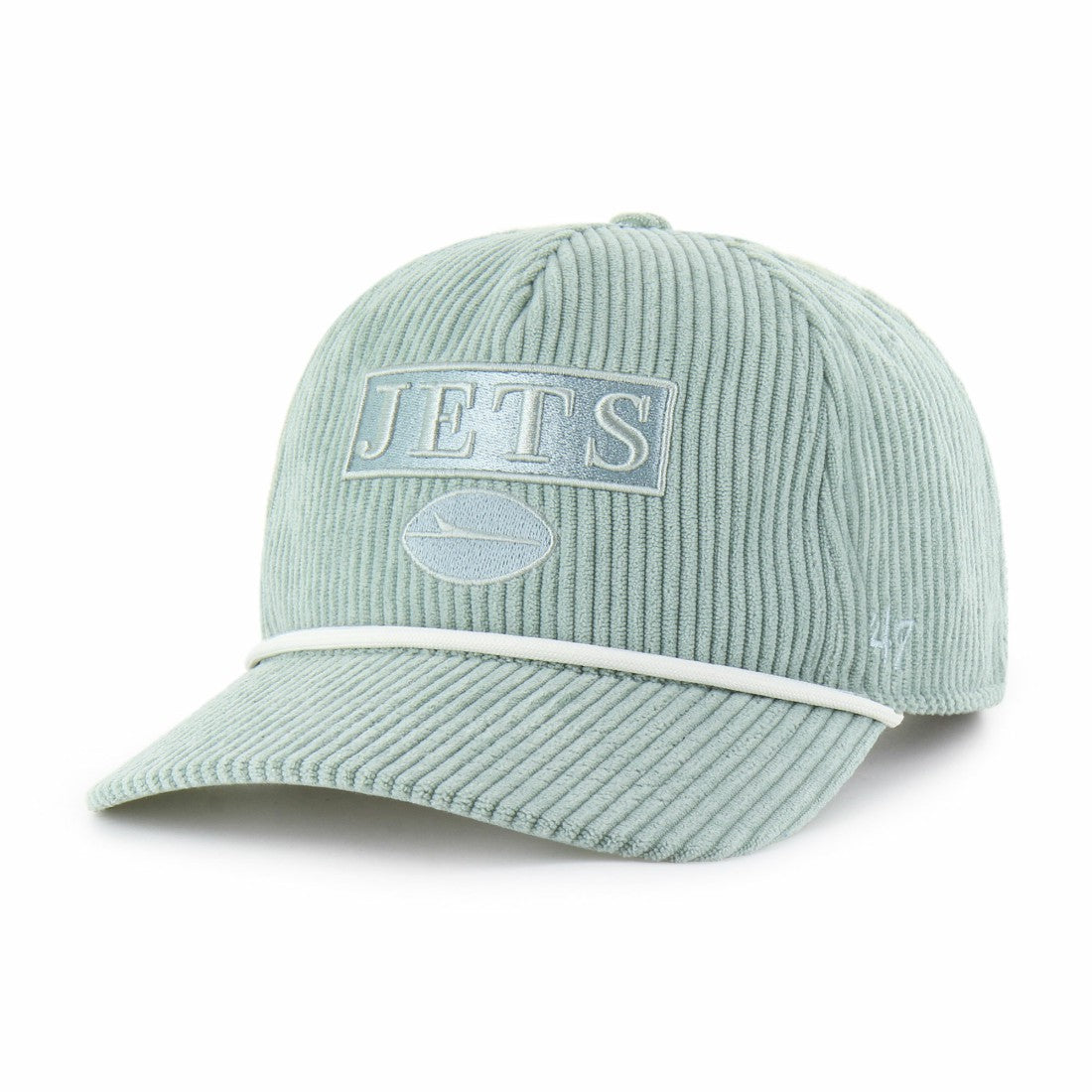 New York Jets '47 Women's Mellow Corduroy Hitch Adjustable Hat - Green - 47 brand